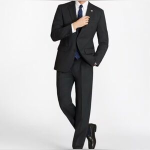 Brooks Brothers Men’s 42R Explorer Madison Fit Wool Suit Jacket Blazer 42 R